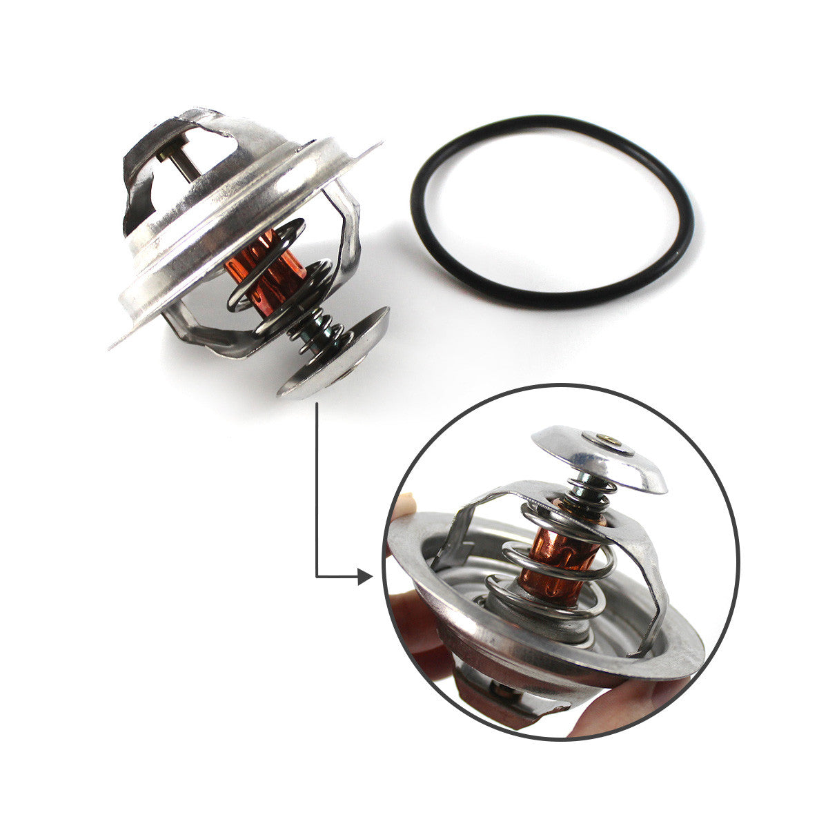 8-13770-0301-1 8-94472331-1 Thermostat for Hitachi EX200-1 4BD1 - Sinocmp