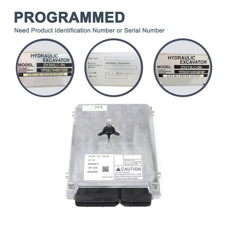 8980806670 Engine Controller for Hitachi Excavator ZX270-3 ZX280-3 - Sinocmp