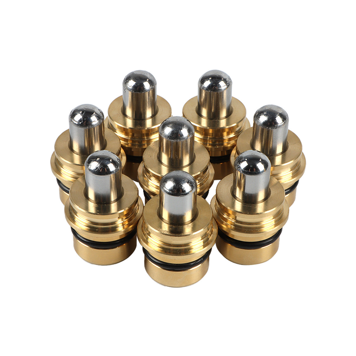 8 Pcs Joystick Pilot Control Plunger 289-8451 for CAT Loader 287B 226 236 242 247 - Sinocmp