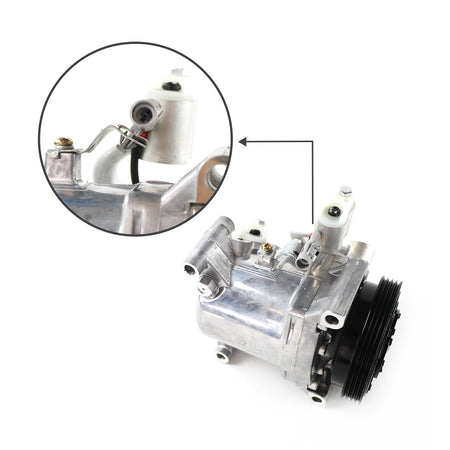 95200-63JA0 SV08A 4PK A/C Air Conditioner Compressor for Suzuki Swift III SX4 - Sinocmp