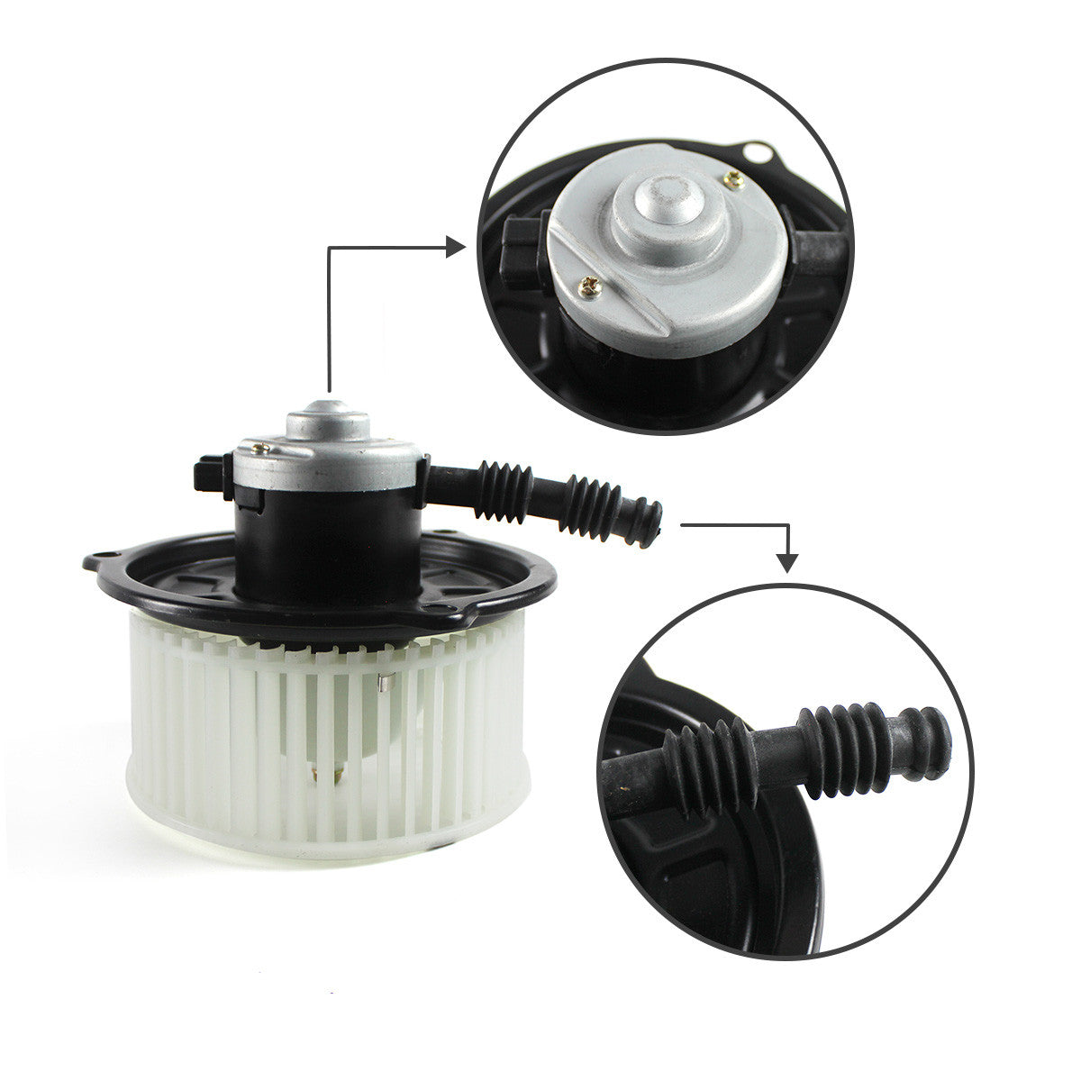 Blower Motor for Komatsu PC-6 PC200-6 PC130-6 6D95 Excavator