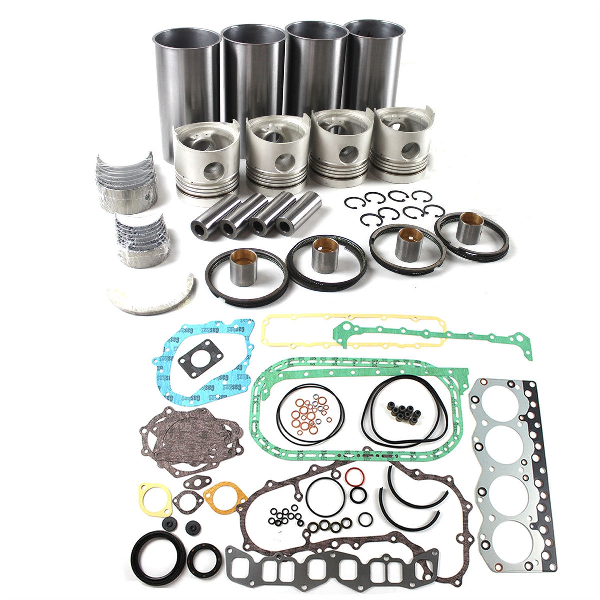 C240 C240PKJ C240PKG Engine Rebuild Kit for Isuzu TCM Komatsu Forklift - Sinocmp