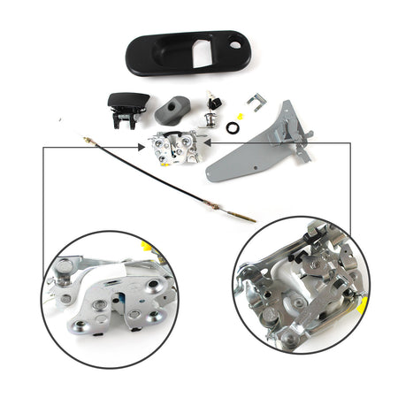 Cab Door Lock Assy for Hitachi Excavator ZX100 ZX120 ZX200 ZX300 - Sinocmp