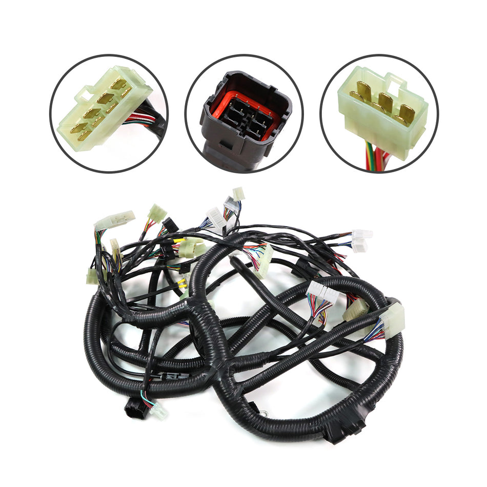 Cab Main Wiring Harness 530-00411 for Doosan Daewoo DX340 Excavator - Sinocmp