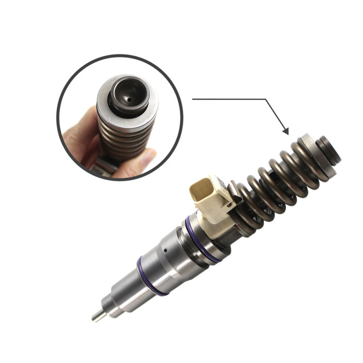 Common Rail Fuel Injector 21644596 for Volvo B11R D11A Diesel Engine - Sinocmp
