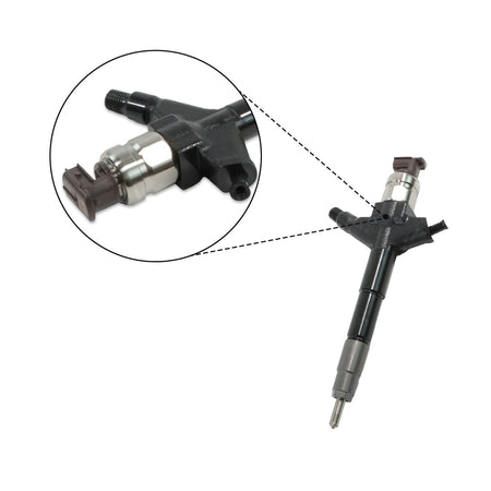 Common Rail Fuel Injector 295050-1060 166003XN0A for Denso Nissan YD25 Engine Navara Pathfinder NP300 2.5 D - Sinocmp