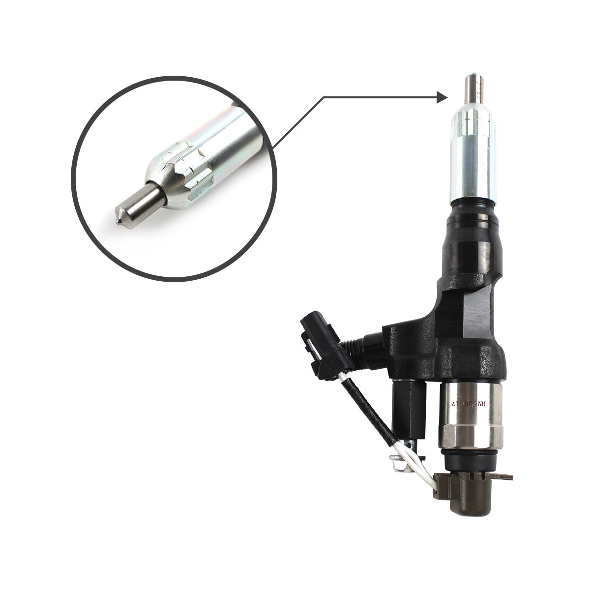 VH23670E0012 VH23670E0520 Fuel Injector for Kobelco SK350-8 Hino J08E Engine - Sinocmp