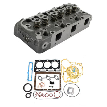Für Kubota Motor D1105 Komplett Zylinderkopf mit Volldichtung Kit