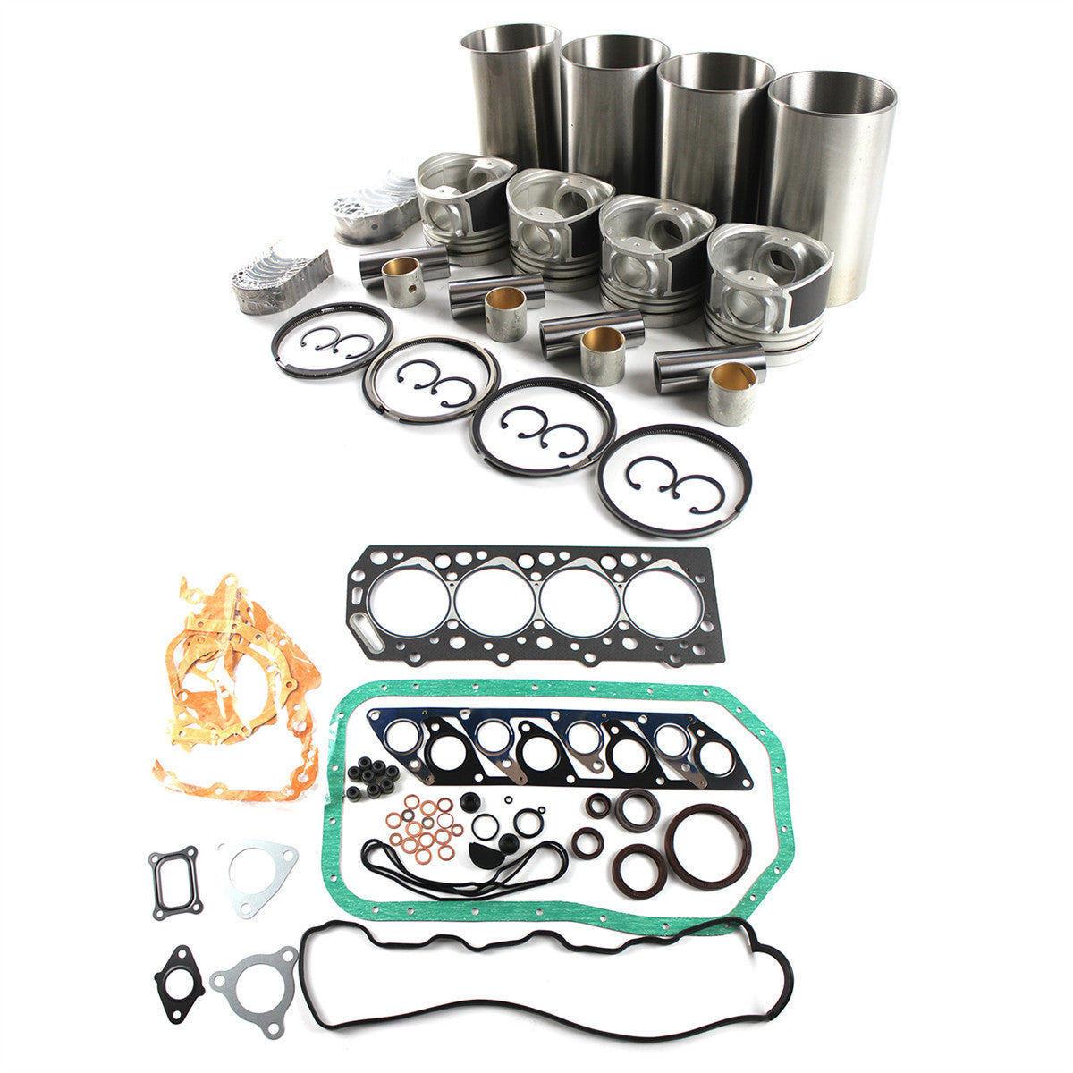 D4BB Engine Overhaul Rebuild Kit for Hyundai HC20-35H1 H100 Forklift Trucks - Sinocmp