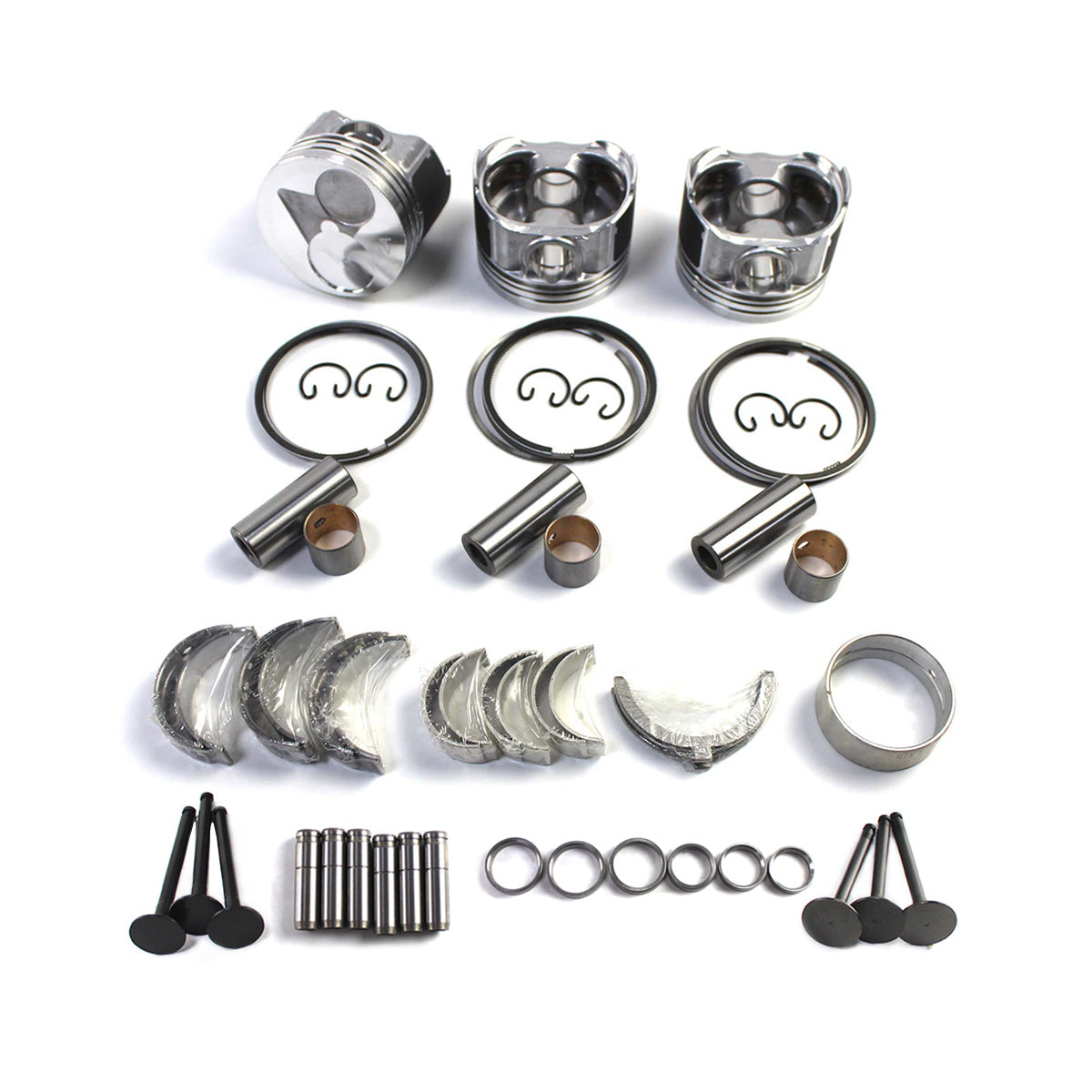 D902 D902E Engine Rebuild Kit for Kubota KX41-3 Excavator RTV900 Utility Vehicle - Sinocmp