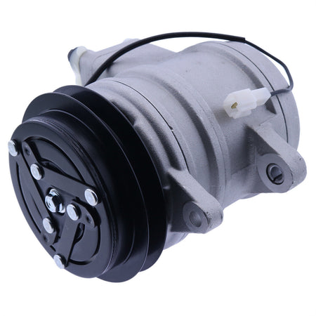 Delphi SP10 A/C Compressor with Single Groove 12 Volt Clutch for Mahindra Tractor 4510 5010 2538 6010 6110 - Sinocmp