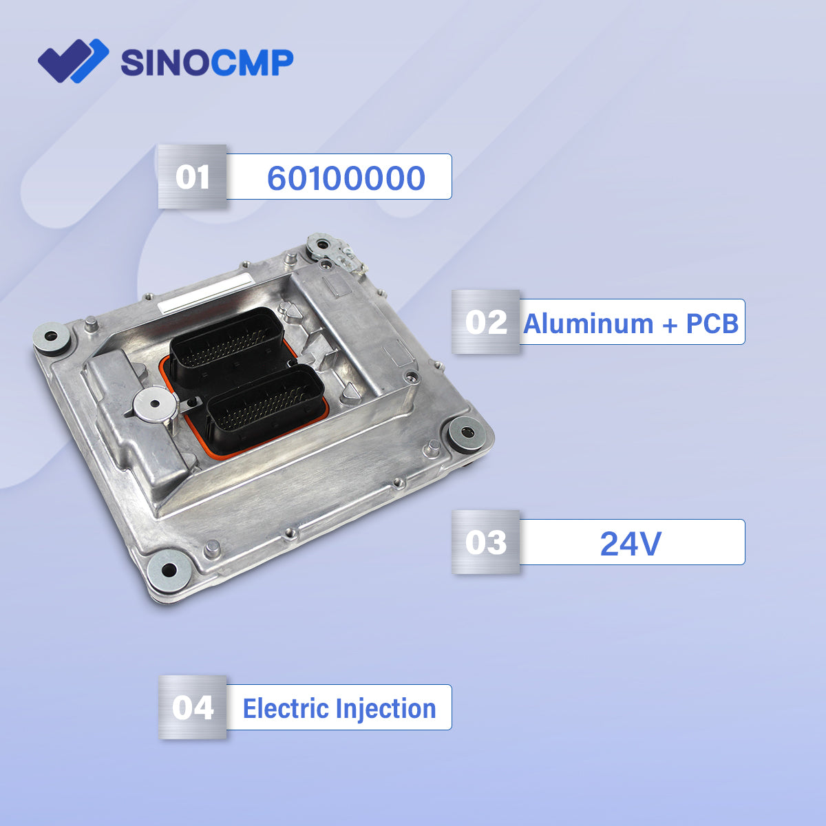 Details and Features of 60100000 ECU Controller - Sinocmp