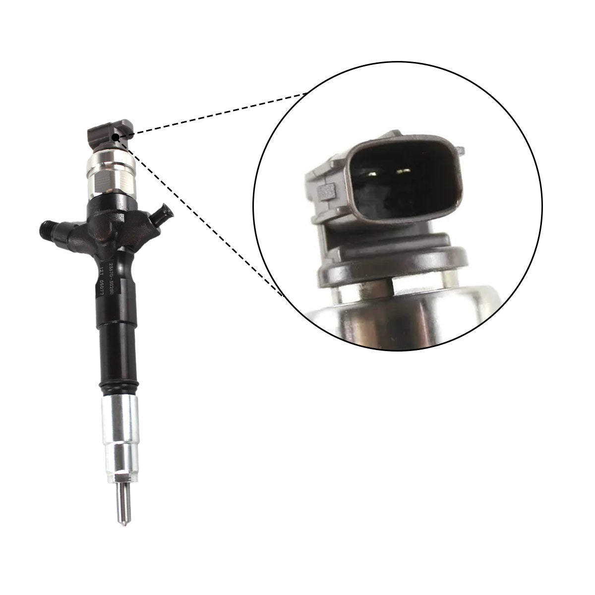 Diesel Fuel Injector 095000-7780 for Denso Toyota Hilux Prado 2KD-FTV 3.0L 1KD-FTV - Sinocmp