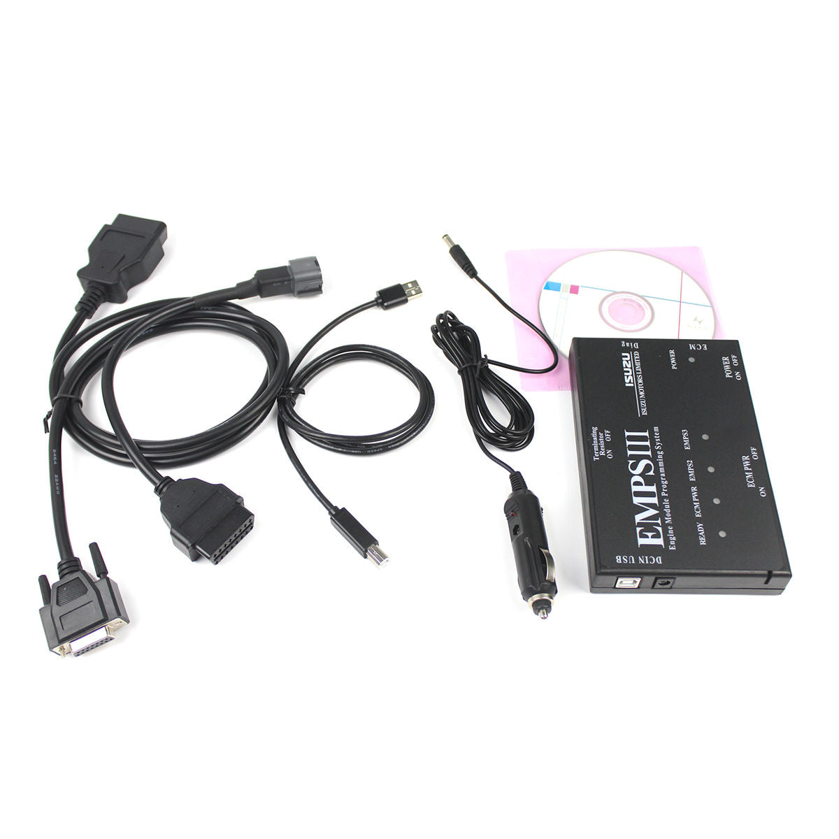 EMPS iii 3 Diagnostic Kit Data Link Diagnostic Tool for Isuzu with Software - Sinocmp