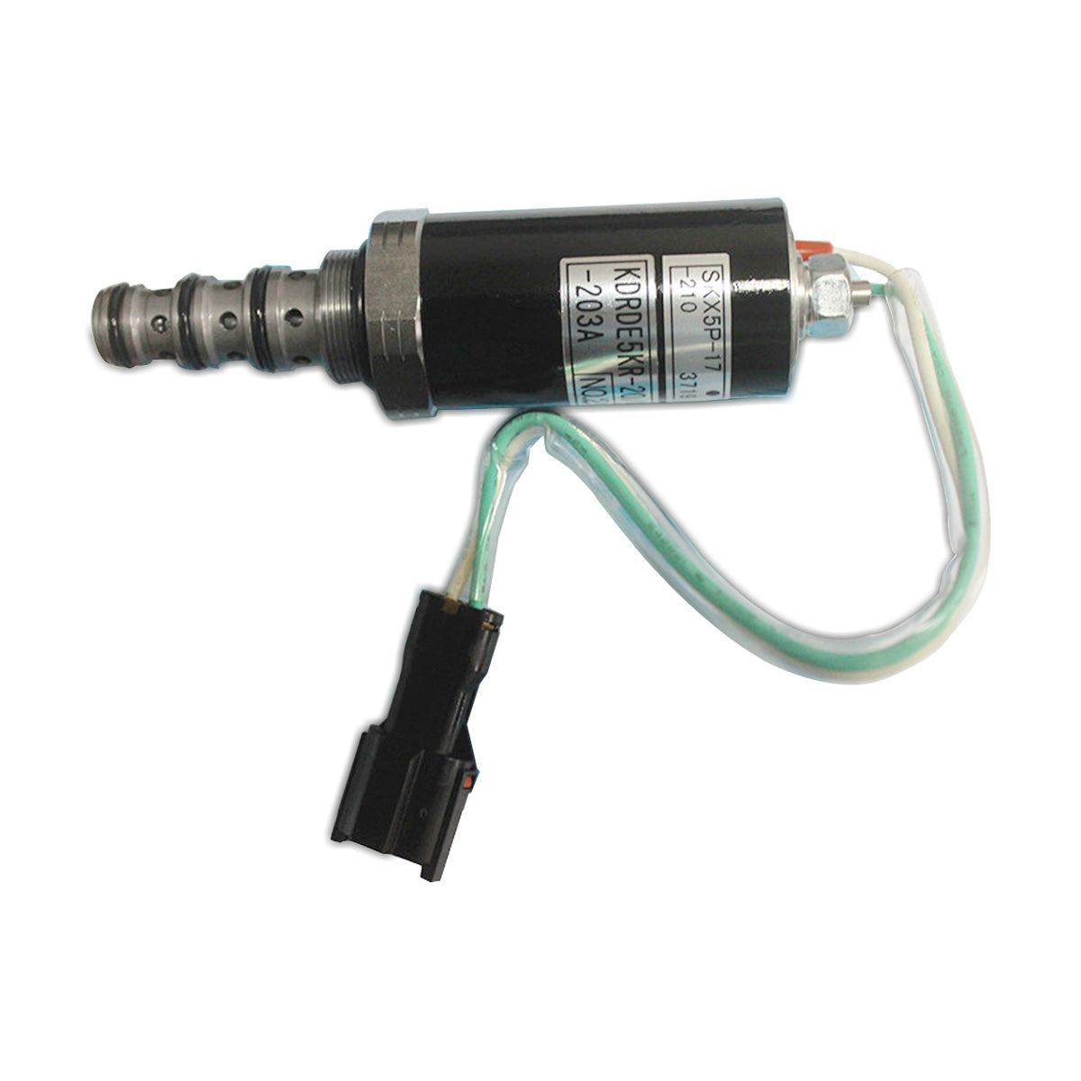 EZ20V00018F1 Hydraulic Pump Solenoid Valve for Kobelco SK60 SK200-3 - Sinocmp
