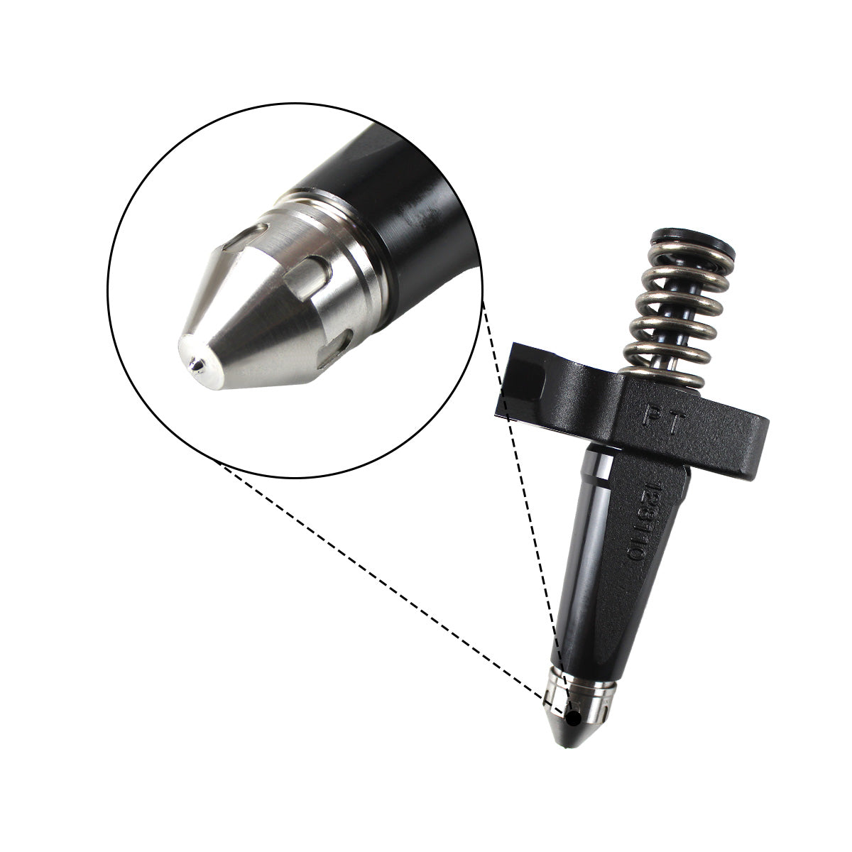 Fuel Injector 06620-11-3011 for Komatsu NH220 Excavator - Sinocmp