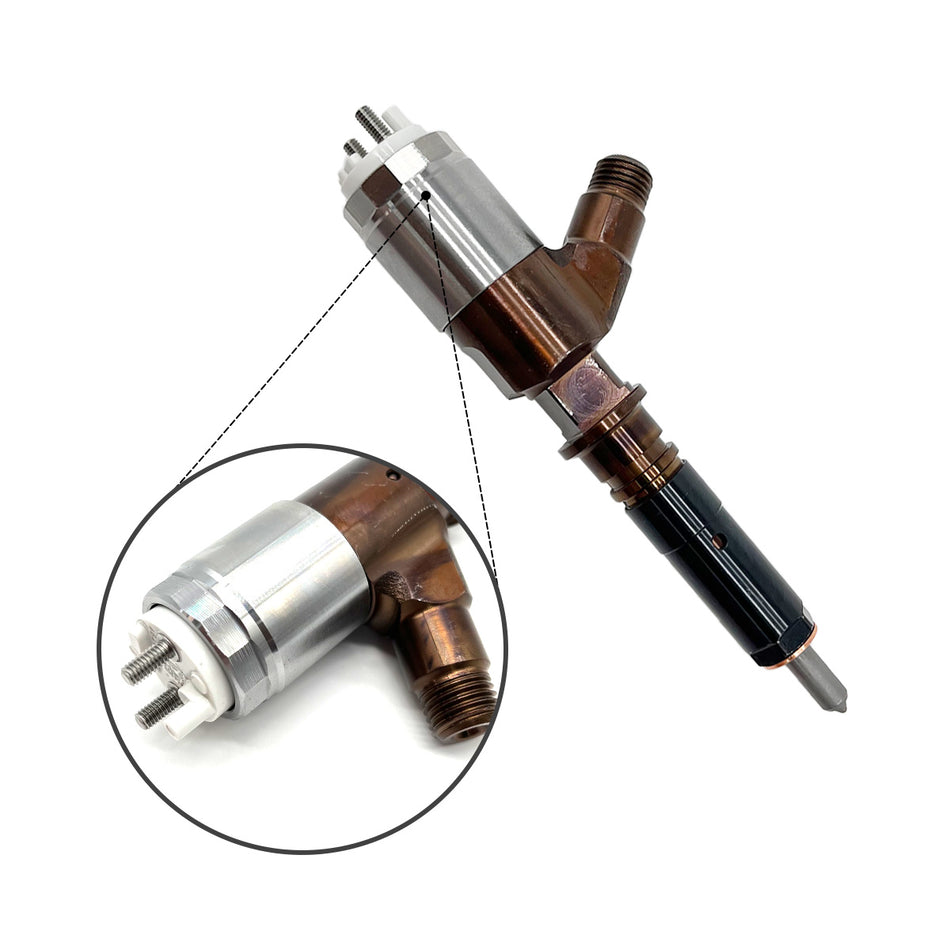 Fuel Injector 10R7672 10R-7672 for Caterpillar 320D Excavator C6.4 Engine - Sinocmp