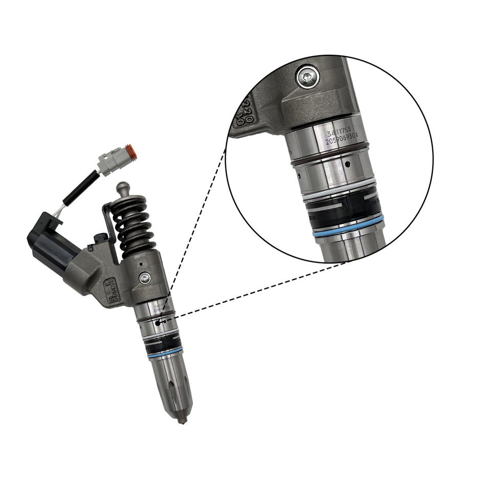 Fuel Injector 3411753 3411756 for Cummins ISM QSM M11 - SINOCMP