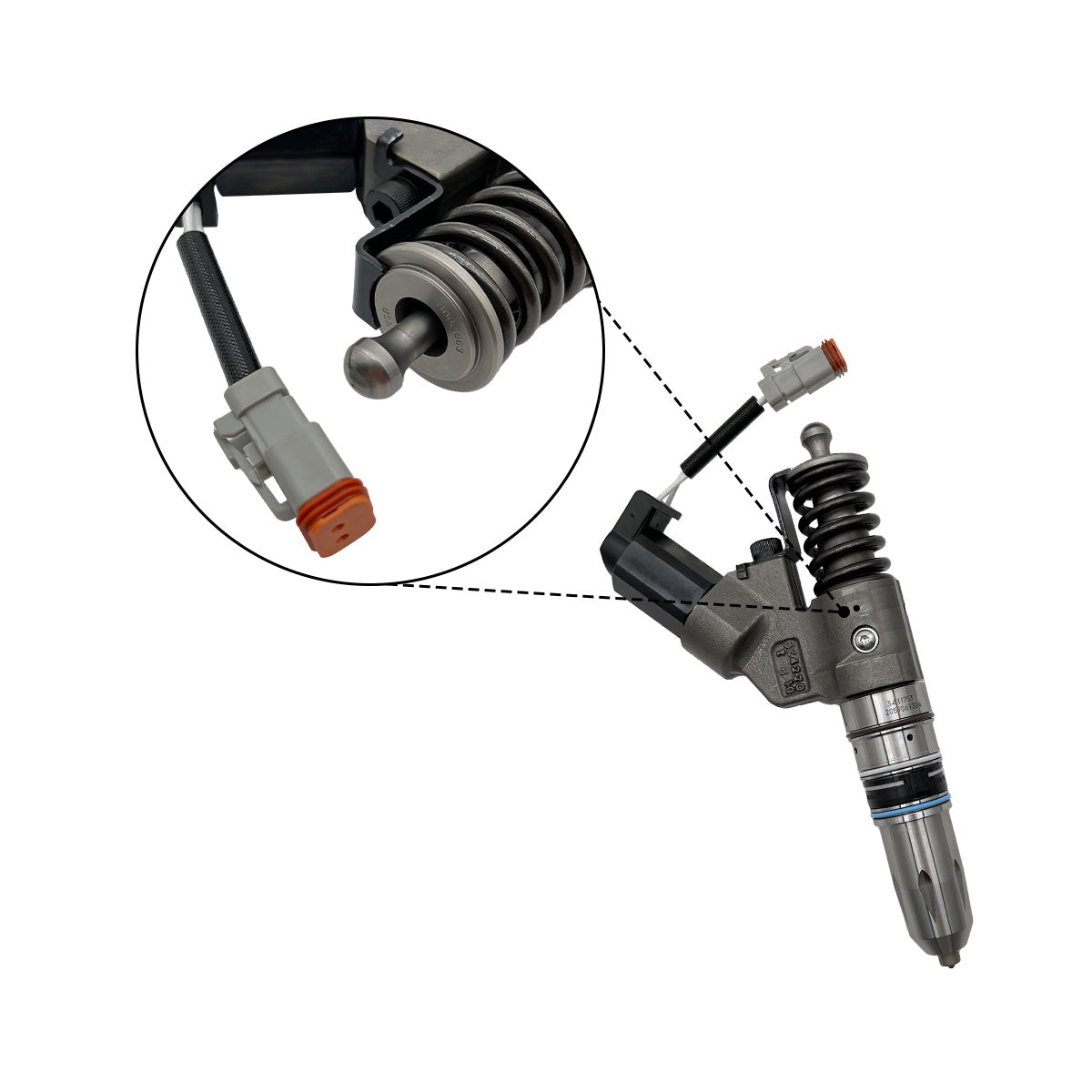 Fuel Injector 3411756 3411756RX for Cummins Engine ISM QSM M11 - SINOCMP