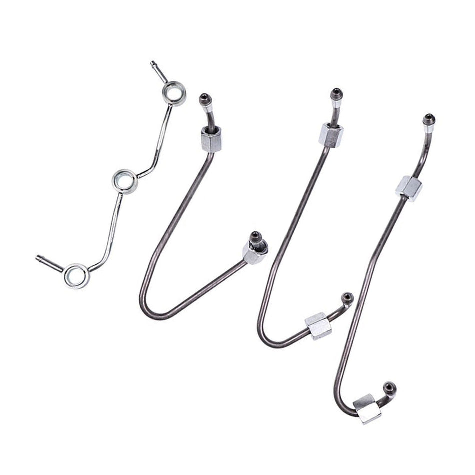 Fuel Injector Pipe Set for Kubota Engine D1105 Bobcat Loader 463 553 S70 B100 Excavator E25 E27Z - Sinocmp