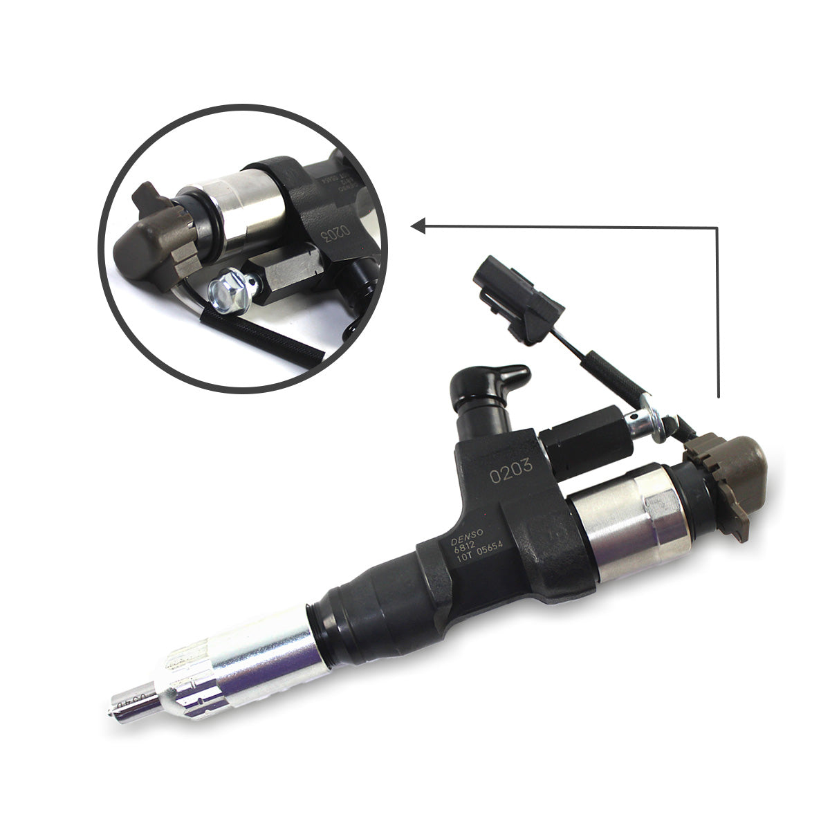 23670E0400 295050-0230 Fuel Injector for Hino J08E Engine Kobelco SK330-8 - Sinocmp