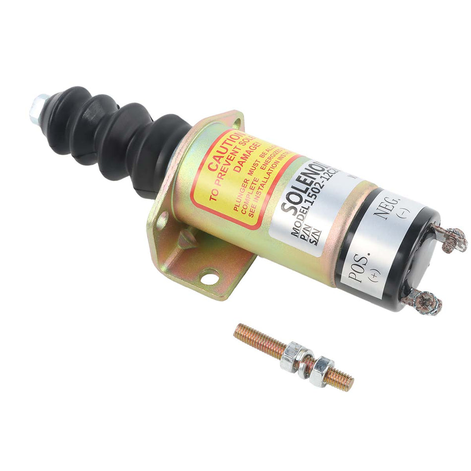 Fuel Shutdown Solenoid Valve 12V 1502-12C2U1B2 103007AA for Woodward - Sinocmp