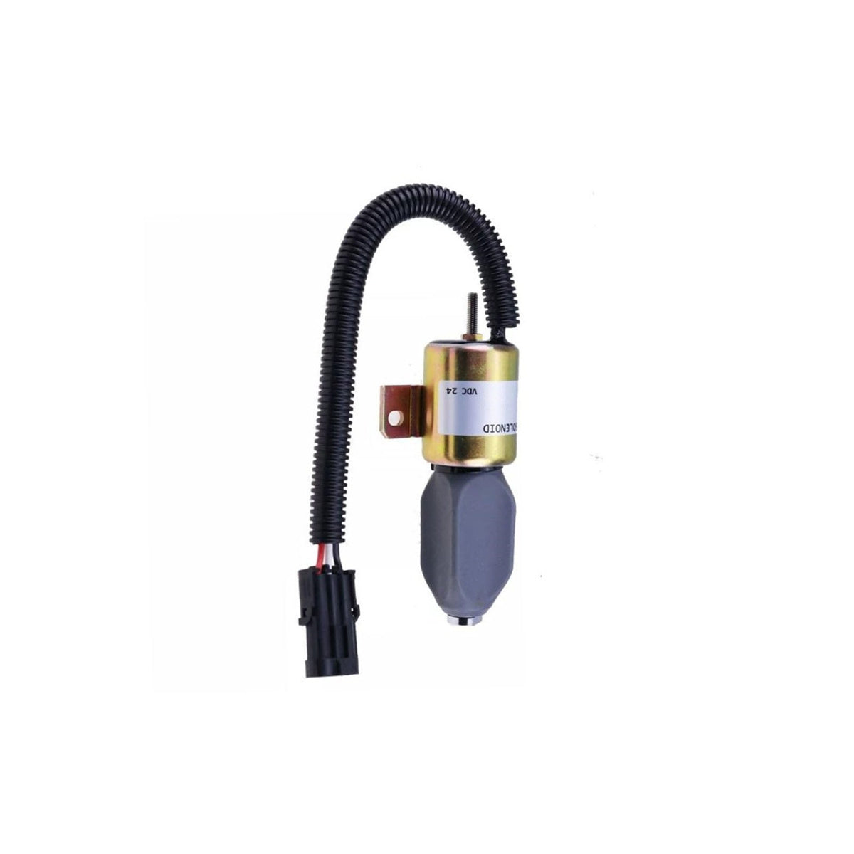 Fuel Stop Shutoff Solenoid Valve 71630091 716/30091 for JCB JS115 JS130 JZ140 JS160 JS180 JS240 JS330