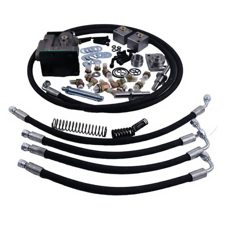 Hydraulic Pump Conversion Kit HPV091 HPVO91V Fits for John Deere 490E 490ELC 790ELC - Sinocmp
