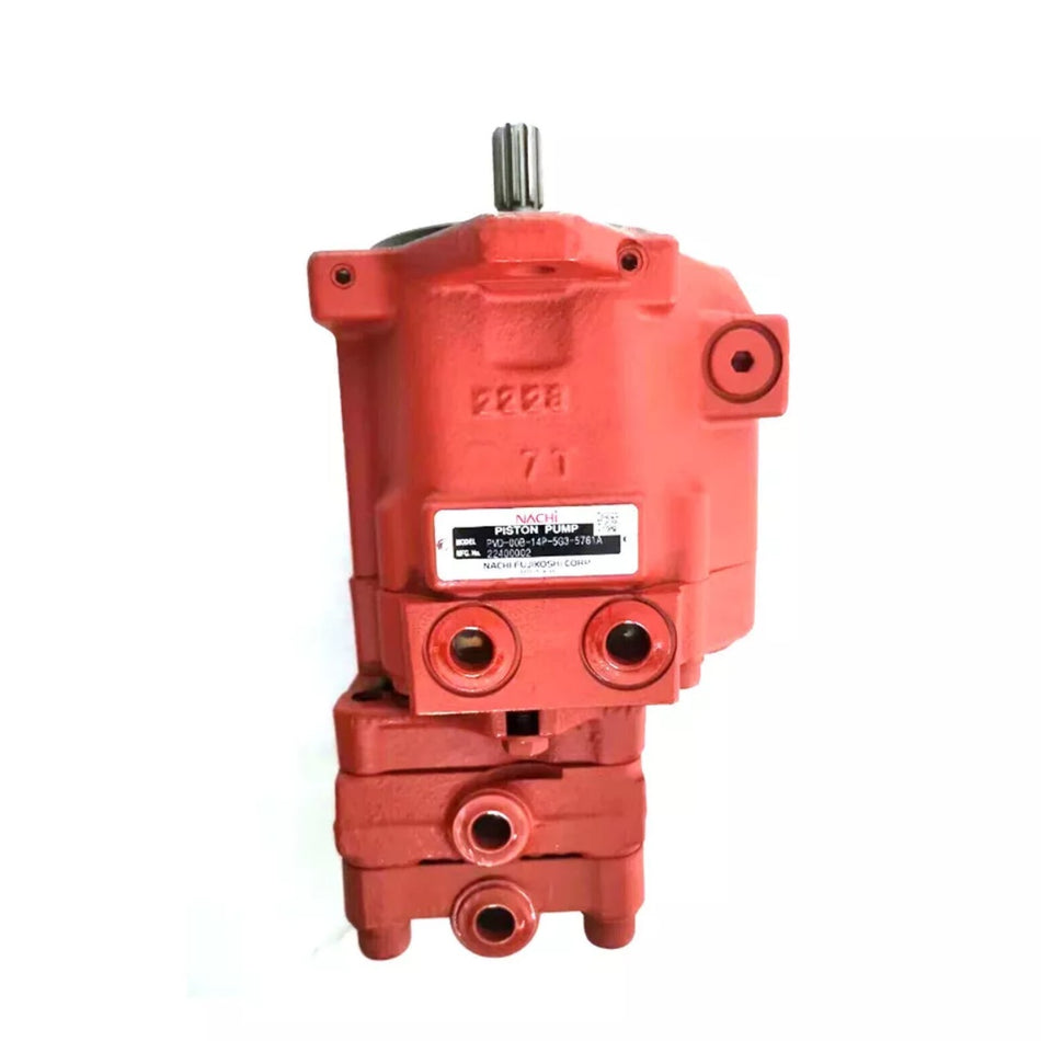 Hydraulic Pump PVD-00B-14P-5G3 for Kubota Doosan Hitachi Rinko ER616F - Sinocmp