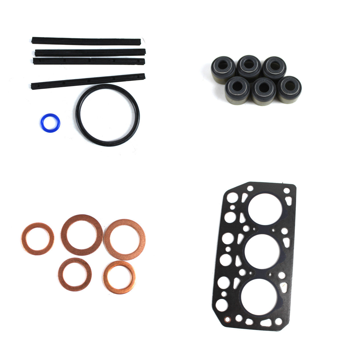 K3B Engine Overhaul Gasket Kit for Mitsubishi K3B ISEKI TU1500 TX1510 Tractor - Sinocmp
