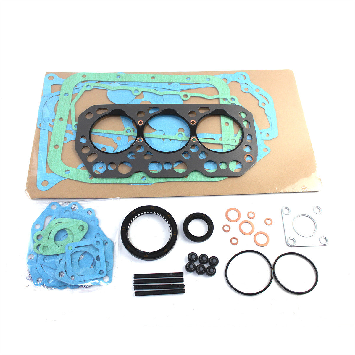 K3M Engine Overhaul Gasket Kit for Mitsubishi MT300 MT301D Tractor - Sinocmp