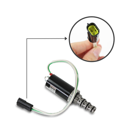 KDRDE5K-20/40C07-109 Hydraulic Solenoid Valve for Kobelco SK200-6E SK210-6E - Sinocmp