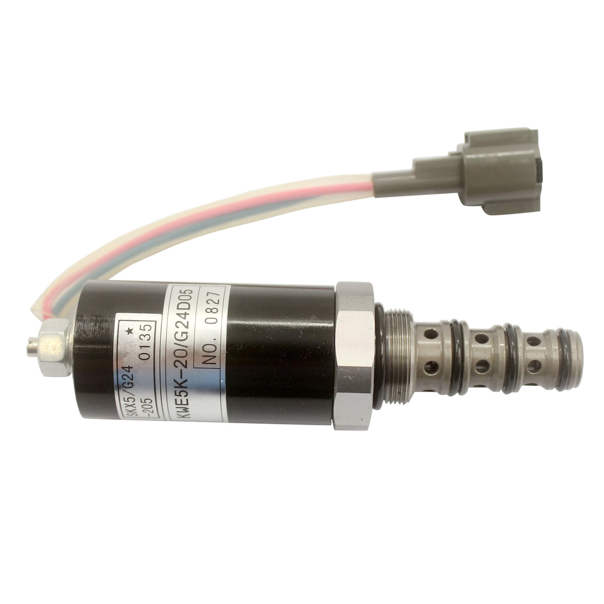 KWE5K-20/G24D05 Rotary Solenoid Valve for Kawasaki Kato HD820 - Sinocmp