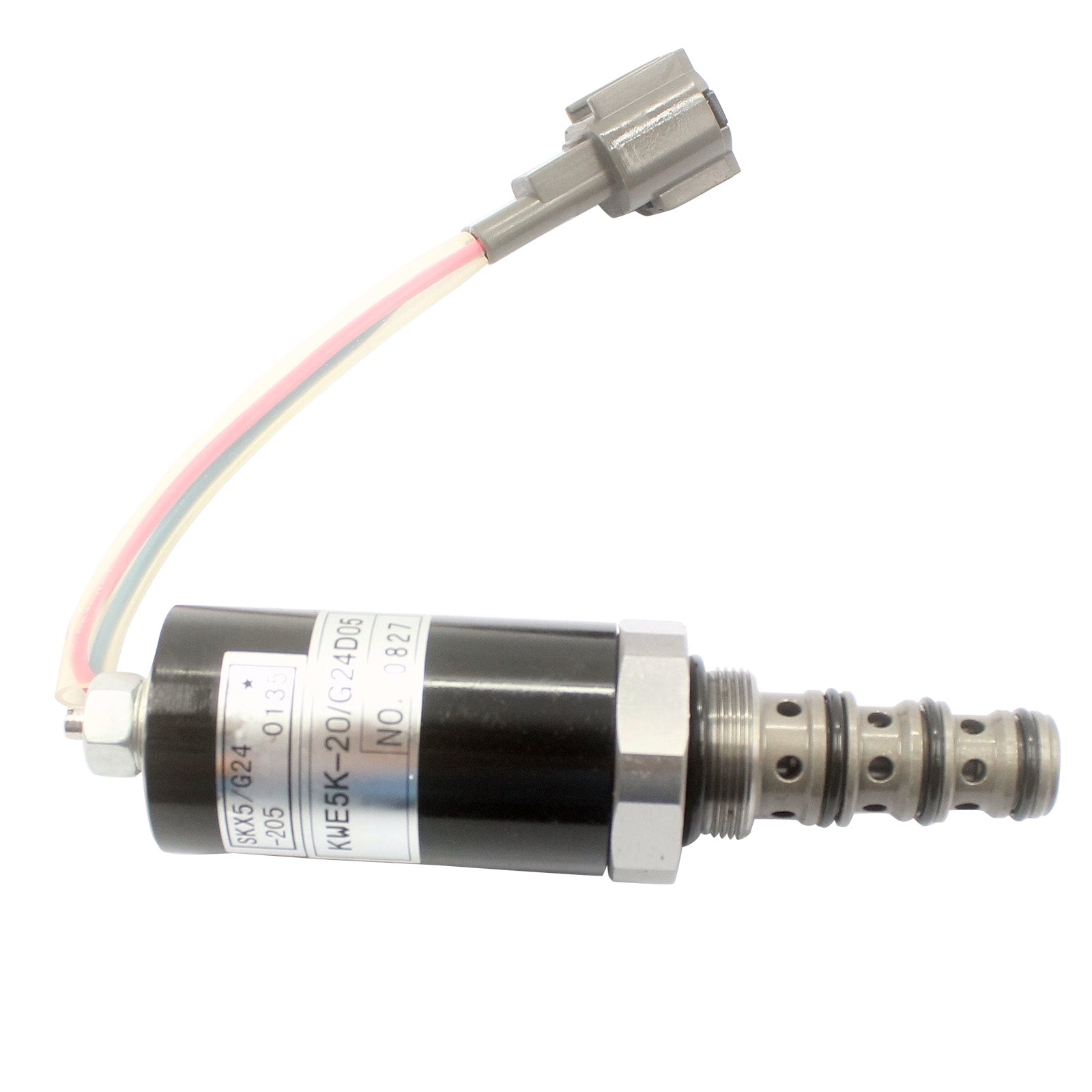 KWE5K-20/G24D05 Rotary Solenoid Valve for Kawasaki Kato HD820 - Sinocmp