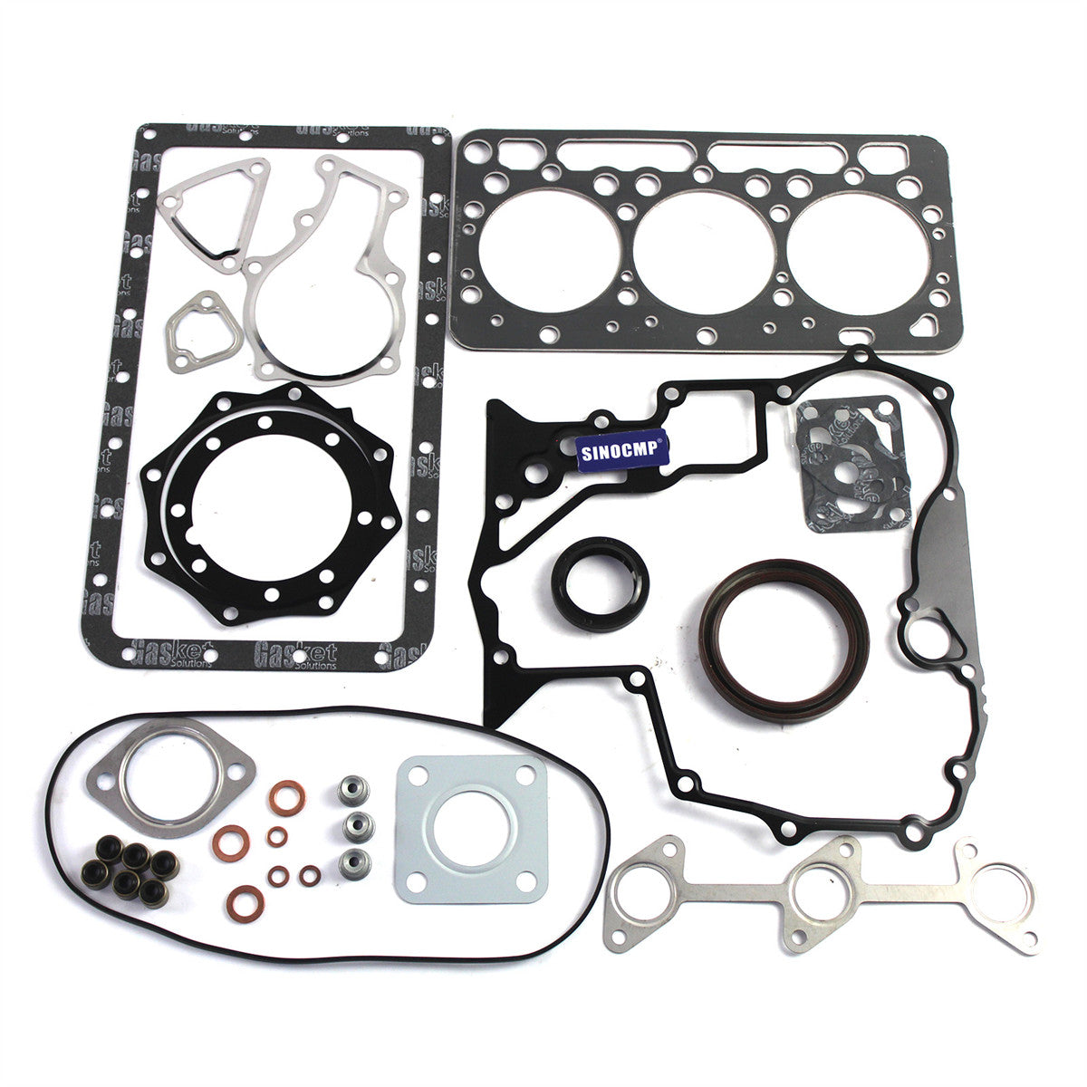 D902 Engine Gasket Kit for Kubota KX41-3 Excavator BX25 Tractor Vehicle BX2360 RTV900 BX24 - Sinocmp