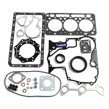 D902 Engine Gasket Kit for Kubota KX41-3 Excavator BX25 Tractor Vehicle BX2360 RTV900 BX24 - Sinocmp