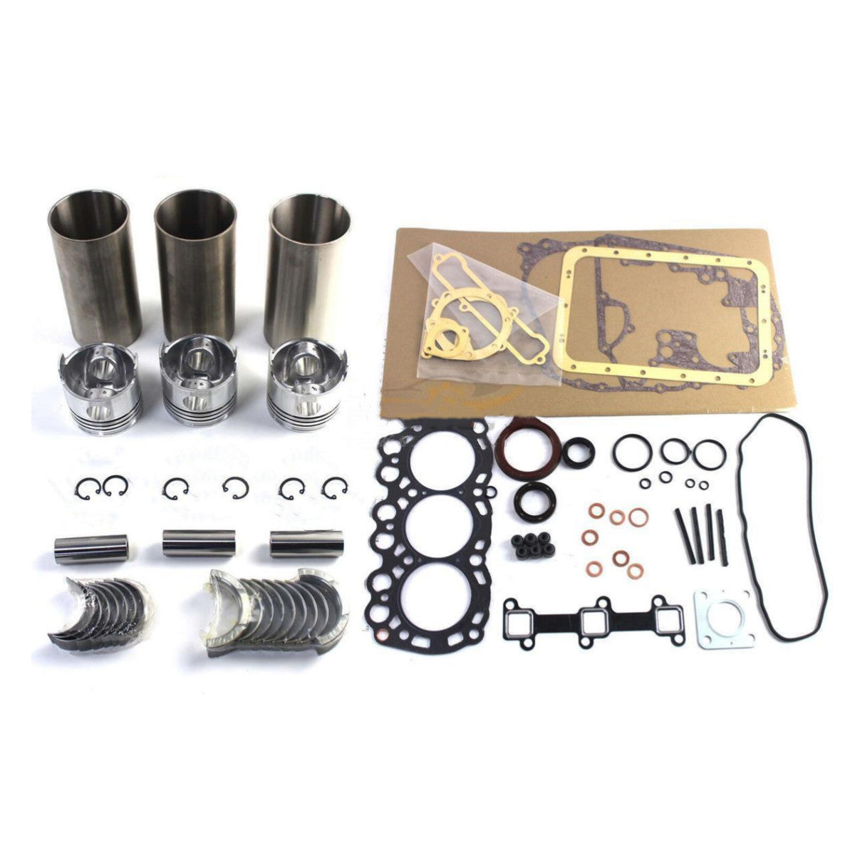 L3E L3E-61SDH Engine Overhaul Rebuild Kit for Mitsubishi Volvo EC15 - Sinocmp