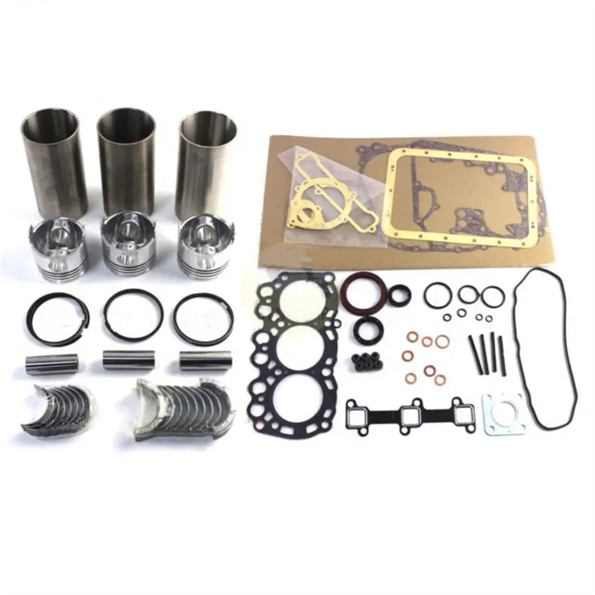 L3E L3E-61SDH Engine Rebuild Kit for Mitsubishi Volvo EC15 Excavator - Sinocmp