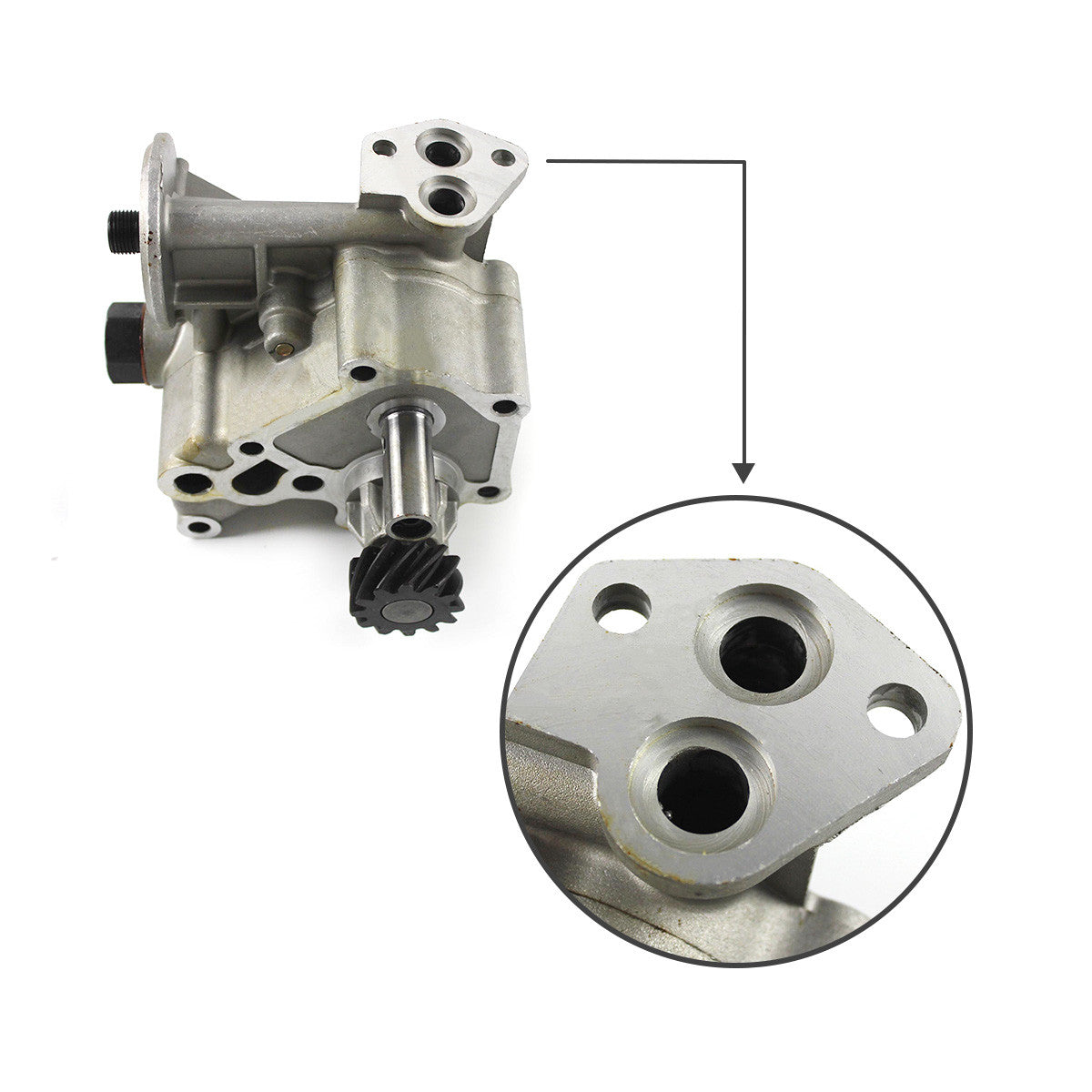 ME084586 Oil Pump for Mitsubishi Engine 6D31 Kobelco SK200-3 - Sinocmp