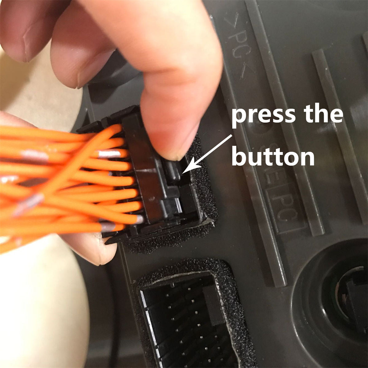 Monitor Connector Cable for Komatsu PC200-6 PC-6 6D102 Excavators - Sinocmp