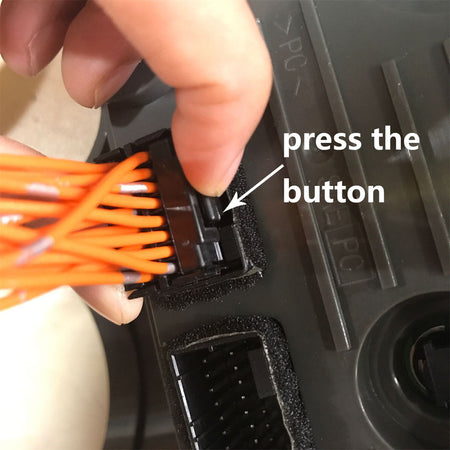 Monitor Connector Cable for Komatsu PC200-6 PC-6 6D102 Excavators - Sinocmp