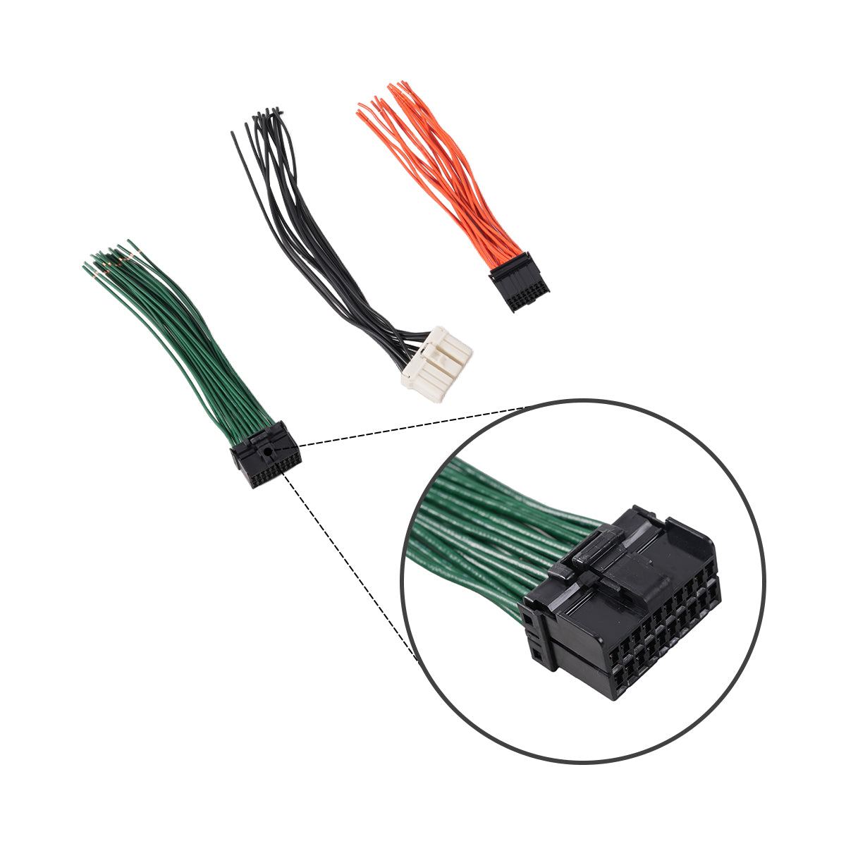 Monitor Connector for Komatsu PC200-7 PC210-7 PC220-7 PC230-7 - Sinocmp