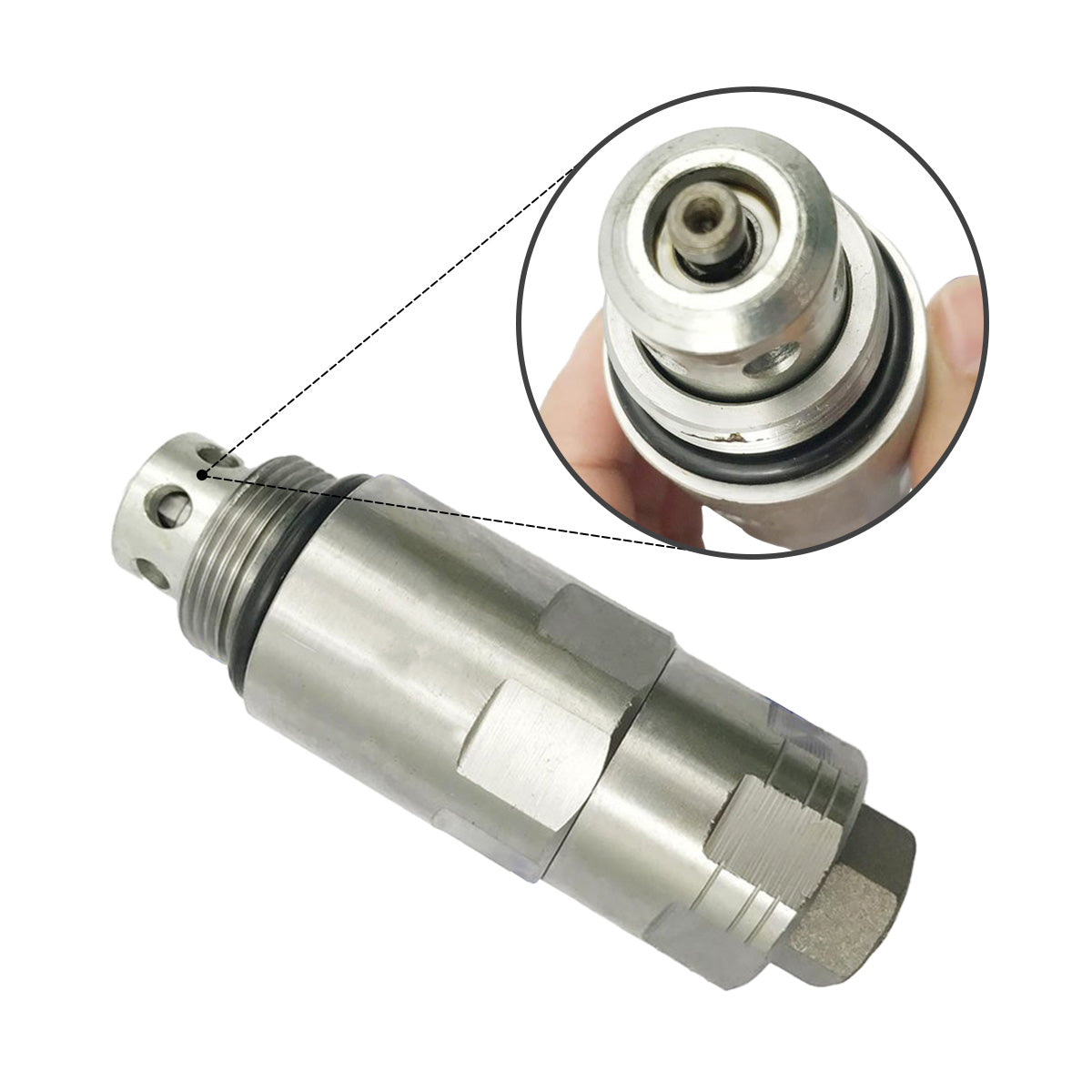 Overflow Relief Valve for Kobelco Excavator SK200-6 SK230-6 - Sinocmp