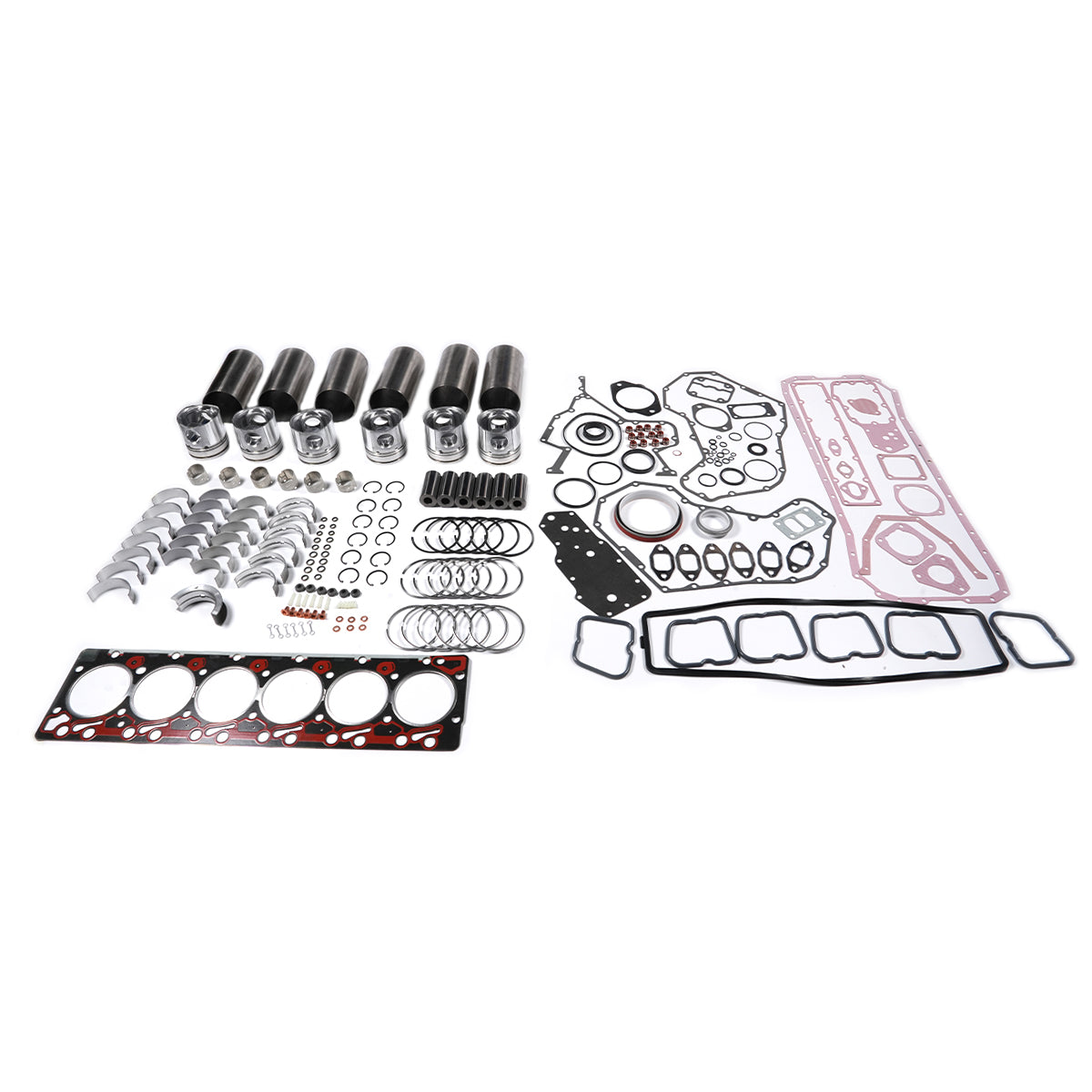 Overhaul Rebuild Kit for Cummins 6BT Engine Komatsu S6D102 Engine