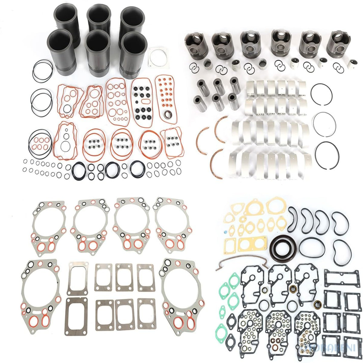 Overhaul Rebuild Kit for Komatsu S6D140-3 Engine - Sinocmp