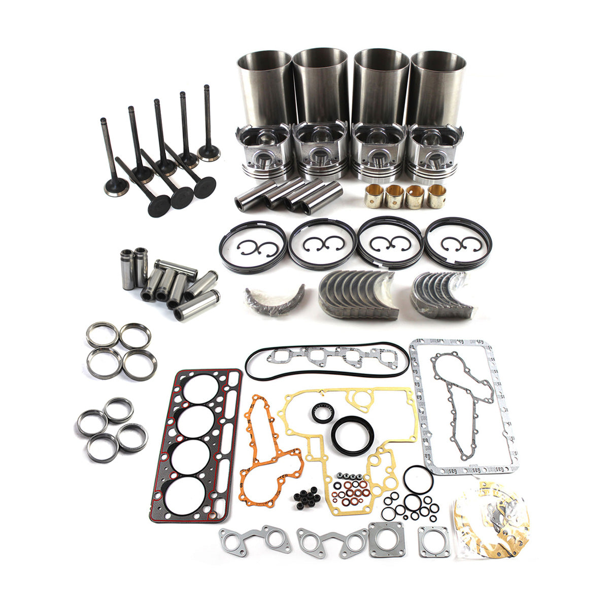 Overhaul Rebuild Kit for Kubota V2203-M Engine L4350DT L4400DT L4740 MX5100  R510 L5240 Indirect Injection