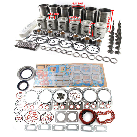 Overhaul Rebuild Kit for Mitsubishi Engine 6D24 6D24T - Sinocmp