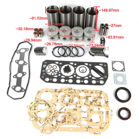 Overhaul Rebuild Kit for Mitsubishi K4F K4F-DI Engine - Sinocmp