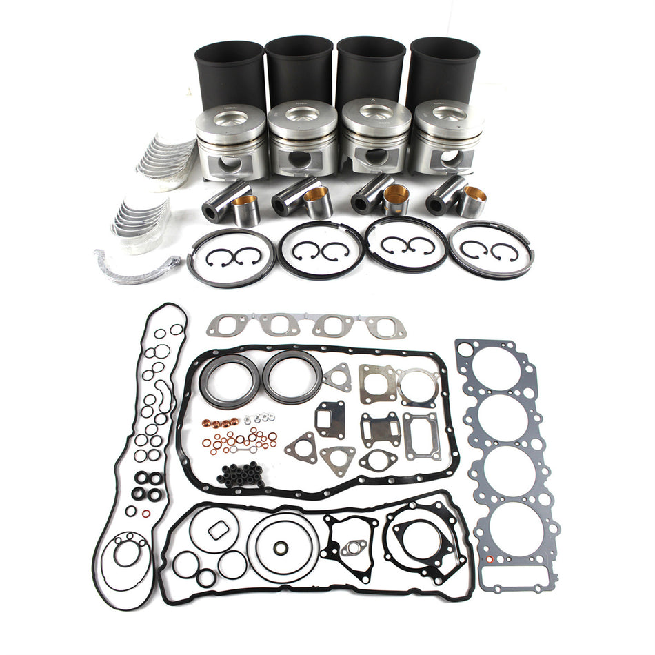 Overhhaul Rebuild Kit for Isuzu 4HL1 Engine NPR NQR NRR GMC Excavator Loader