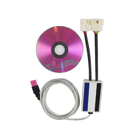 PC Diagnostic Tool CD Software with Cable for Hitachi EX & ZX Series Excavator - Sinocmp